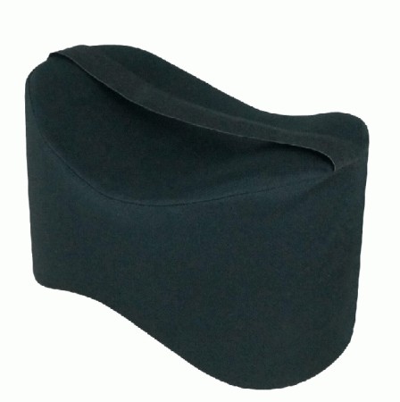 ALMOFADA PARA JOELHOS COR PRETA VISCO ELASTICO