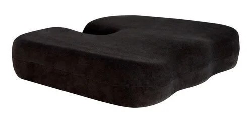 ALMOFADA PROTETOR COCCIX COR PRETA GENERE LATEX