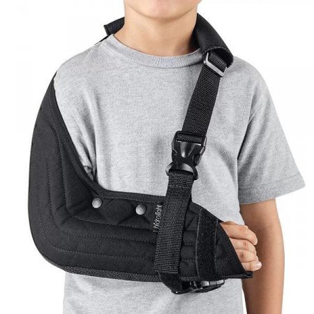 Tipoia Imobilizadora Estofada Velpeau Infantil Hidrolight Bilateral - Preto