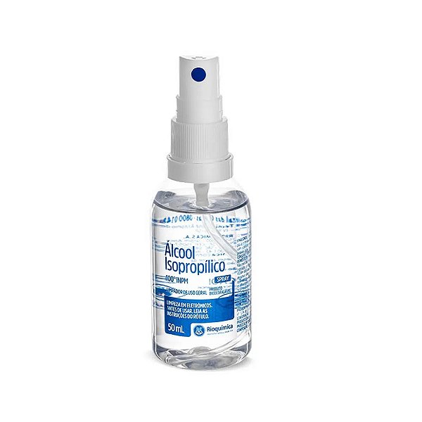 Álcool Isopropílico 50mL Rioquímica