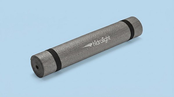 Tapete Hidrolight para Exercícios Cinza