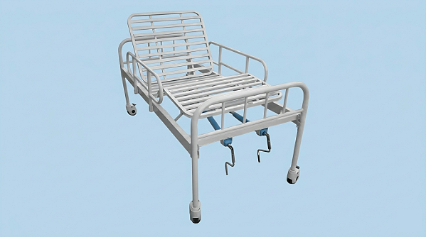 Cama Hospitalar 2 Movimentos Manual Manivela