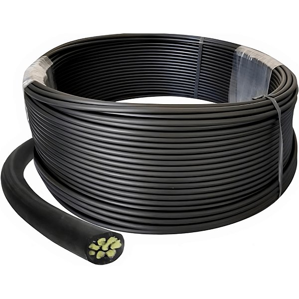 Cordoalha Dieletrica 6,4 Mm 1/4 3v 440 Mm Preto Cg3