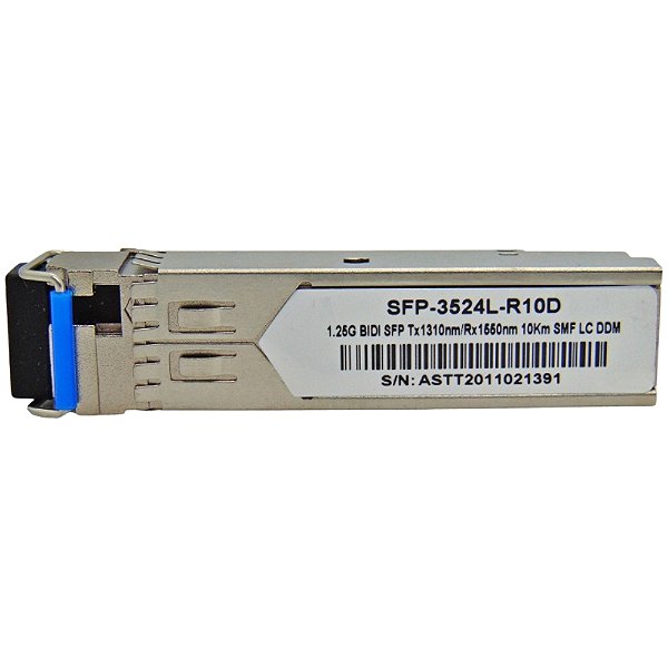 Módulo Sfp 1.25G 10km Tx1310 Rx1550nm Mono Lc Ddm 3524l-r10d