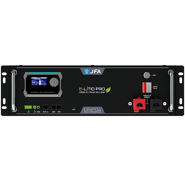 Bateria E-litio Lifepo4 48v 100ah Rack Jfa