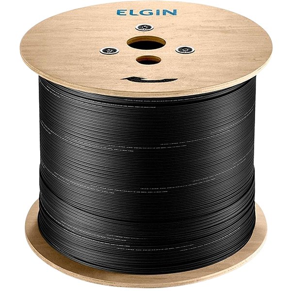 Cabo Óptico Drop 1fo 1km Flat Elgin