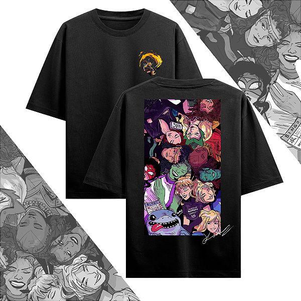 Camiseta Oversized Streetwear Empoderadas