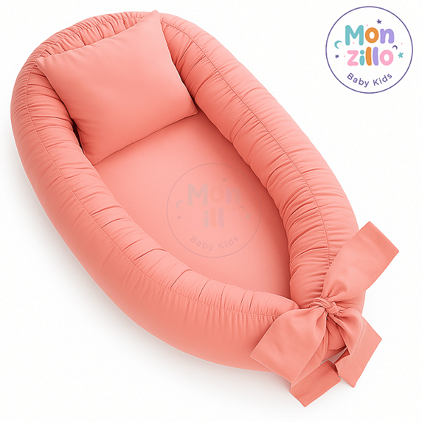 Ninho Para Bebê Redutor De Berço Micropercal 400 Fios Rose