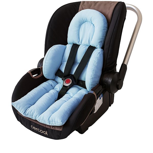 Apoio Redutor De Carrinho e Bebê Conforto Luxo Azul