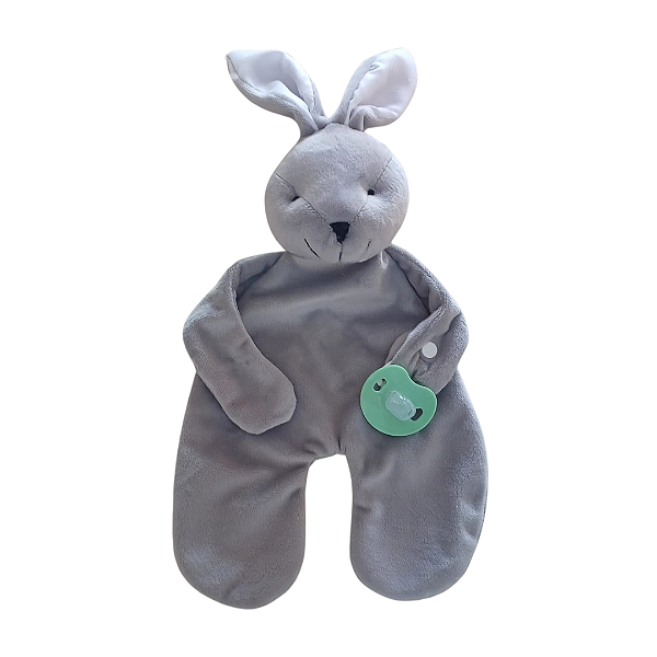 Naninha Plush Coelho Cinza