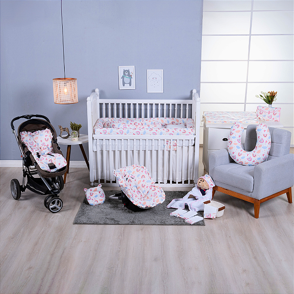 Kit Enxoval de Bebê Coleção Arco-Íris