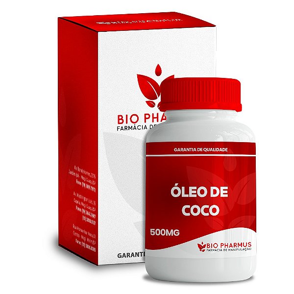 Óleo de Coco 1000mg - Biopharmus