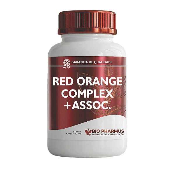 Red Orange Complex 100mg + Lacto Licopeno 33mg + Vitamina C 120mg - Biopharmus