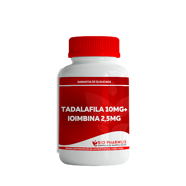Tadalafila 10mg + Ioimbina 2,5mg - Biopharmus