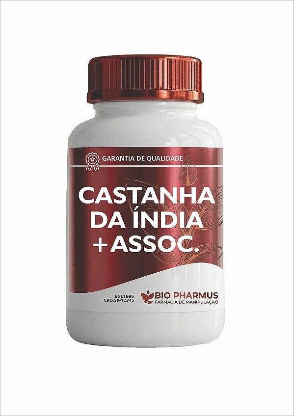 Castanha da Índia 250mg + Hamamelis 150mg - Biopharmus