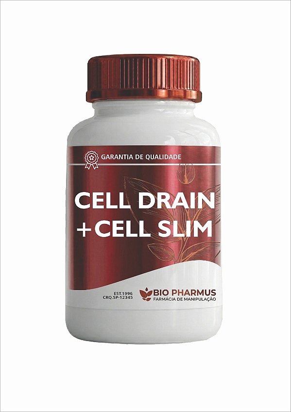 Cell Drain 300mg + Cell Slim 300mg - Biopharmus