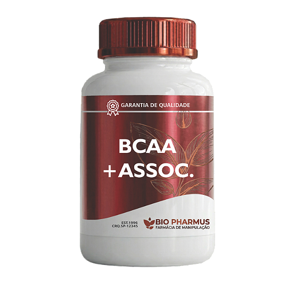 BCAA 800mg + Vitamina B6 100mg - Bio Pharmus
