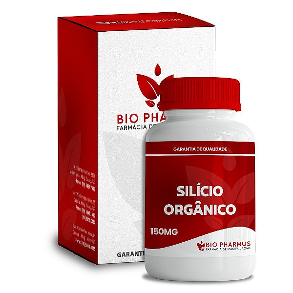 Silício Orgânico 150mg - Bio Pharmus