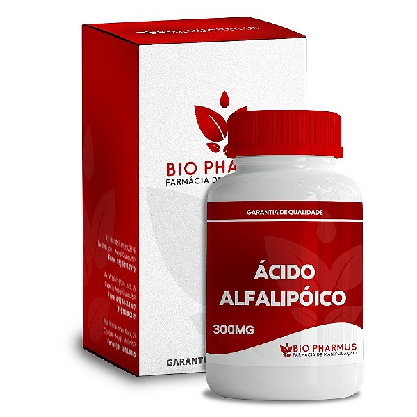 Ácido Alfalipóico 300mg - Bio Pharmus