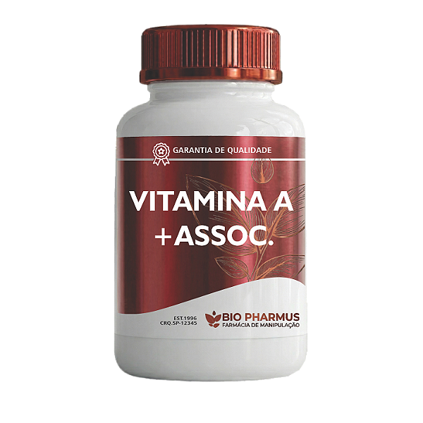 Vitamina A 500UI + Vitamina B6 5mg + Vitamina C 250mg + Zinco 25mg + Cobre 1mcg - Bio Pharmus