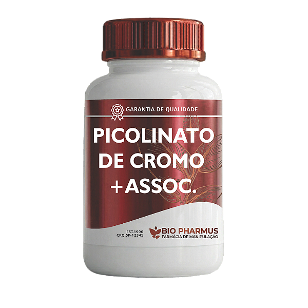 Picolinato de Cromo 100mcg + Gymnema Sylvestre 250mg + Tribulus Terrestris 750mg - Bio Pharmus