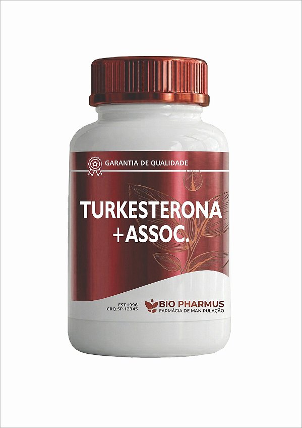 Turkesterone 500mg + Tribulus terrestris 750mg + Cyanotis vaga 250mg - Bio Pharmus