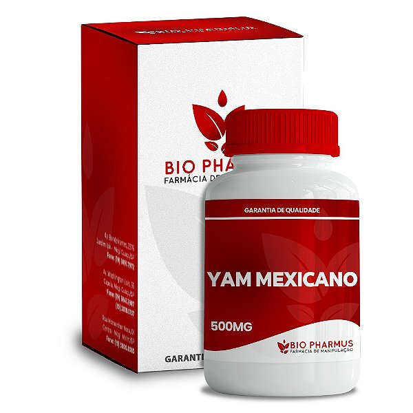 Yam Mexicano 500mg - Bio Pharmus