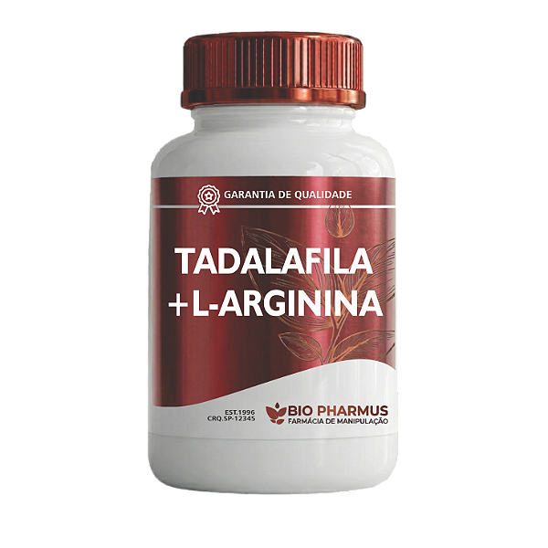 Tadalafila 10mg + L arginina 2g - Bio Pharmus