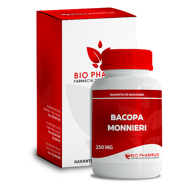 Bacopa Monnieri 250Mg 30 Cápsulas