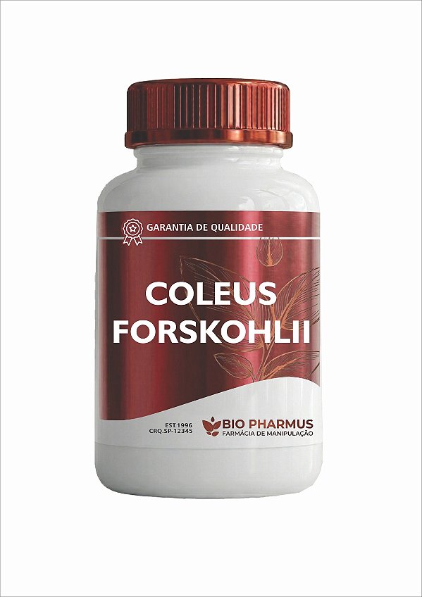 Coleus Forskolii 150mg 30 Cápsulas