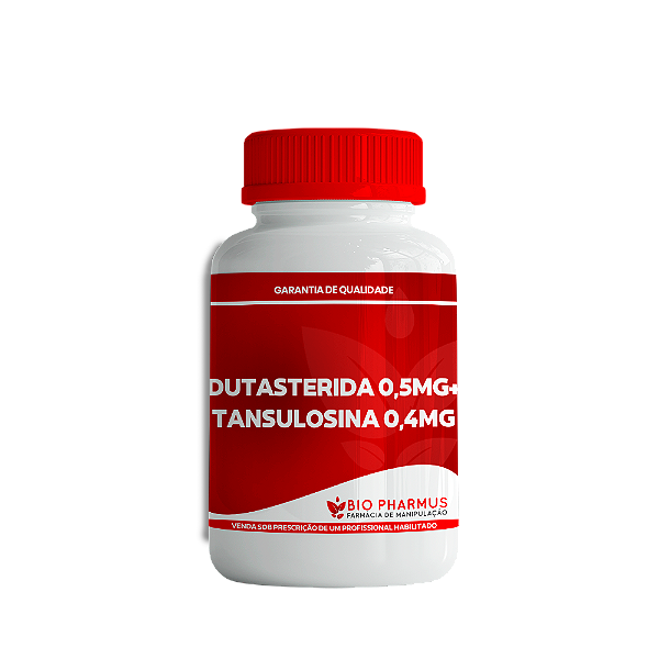DUTASTERIDA 0,5MG + TANSULOSINA 0,4MG - BIO PHARMUS