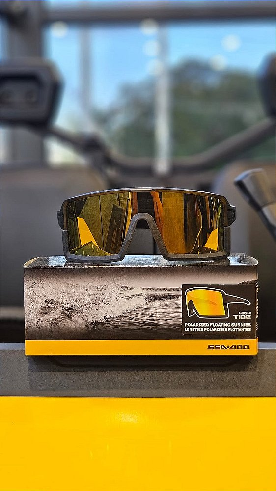Óculos de Sol Seadoo Polar Dourado