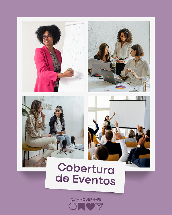 Sessão de Fotos/Vídeos em Cobertura de Eventos para Redes Sociais