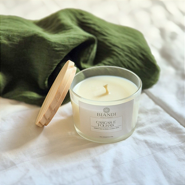 VELA CASCAS E FOLHAS 100g