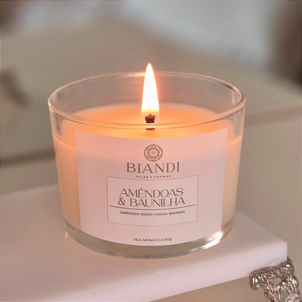 VELA AMÊNDOAS & BAUNILHA 100g