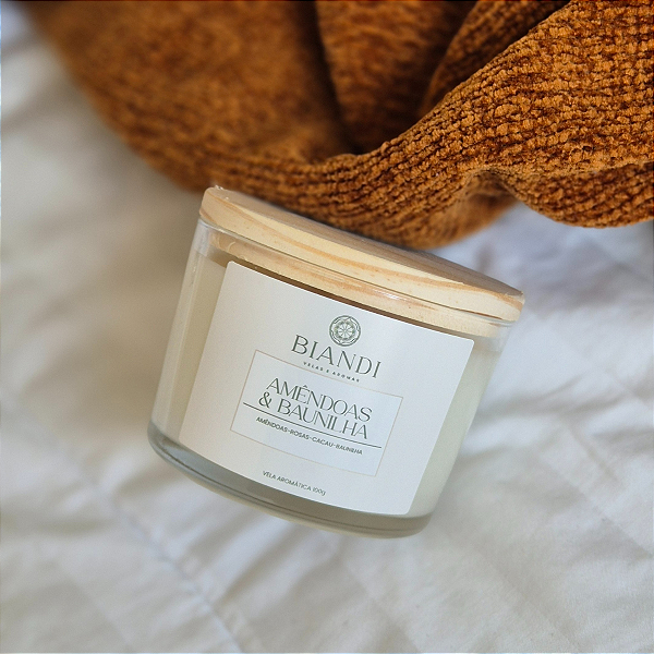 VELA AMÊNDOAS & BAUNILHA 100g