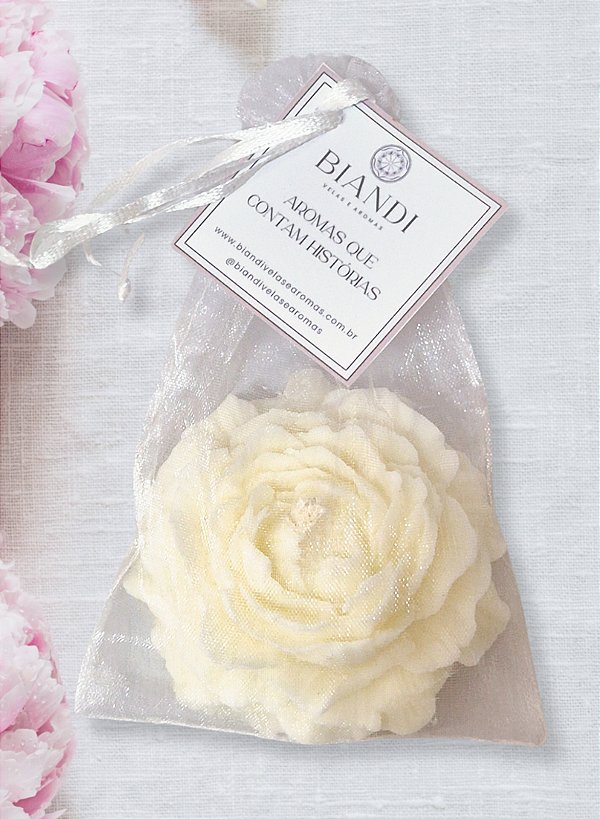 VELA PEÔNIA 70g ORGANZA