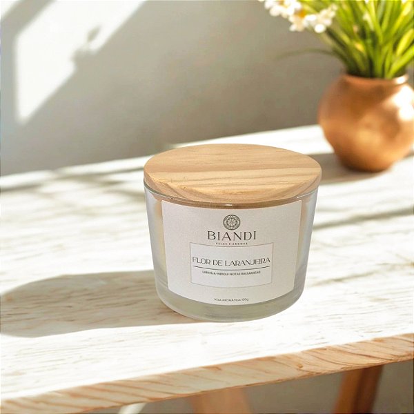 VELA FLOR DE LARANJEIRA 100G