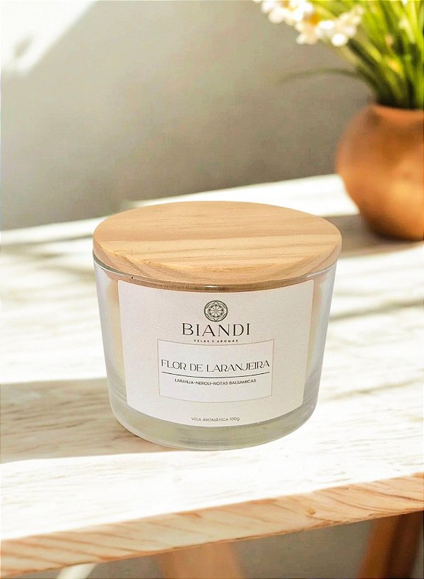 VELA FLOR DE LARANJEIRA 100G