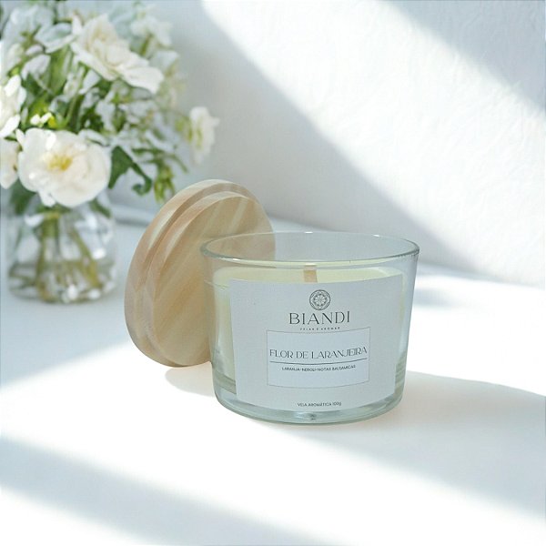VELA FLOR DE LARANJEIRA 100G