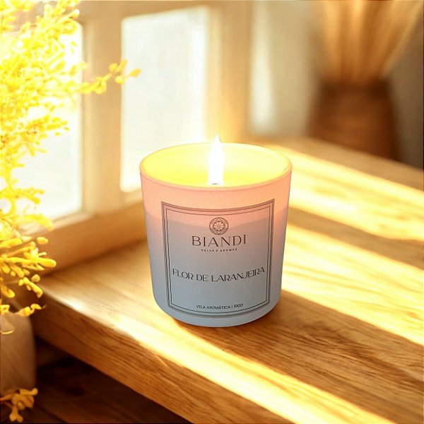 VELA FLOR DE LARANJEIRA 190G