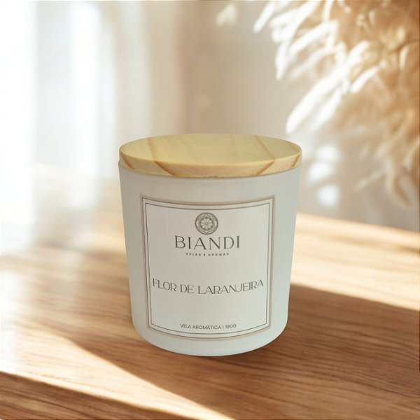 VELA FLOR DE LARANJEIRA 190G