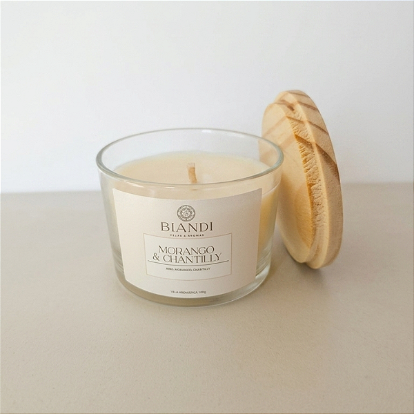 MORANGO & CHANTILLY | VELA AROMÁTICA