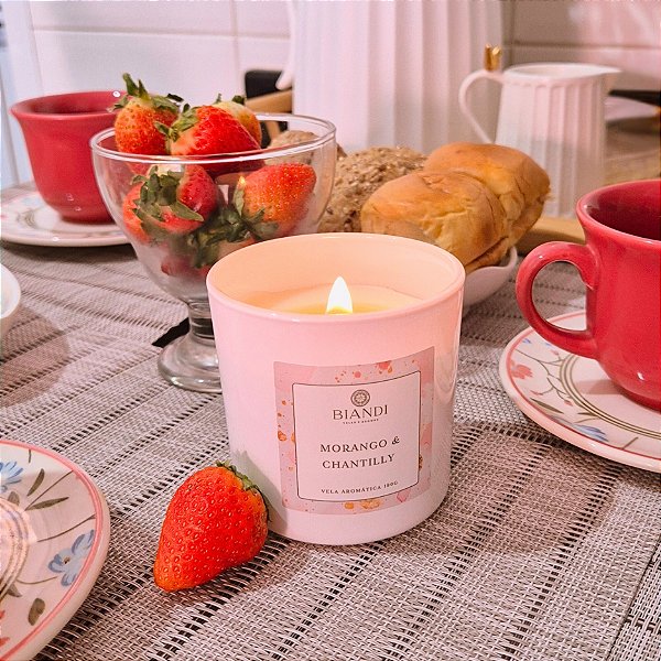 Vela Morango & Chantilly 190g