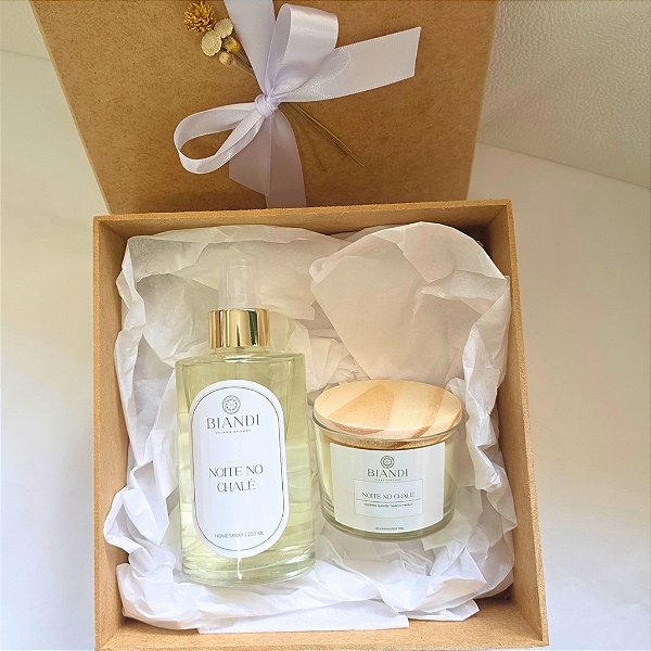 KIT PRESENTE| Vela 100g+home spray 250ml