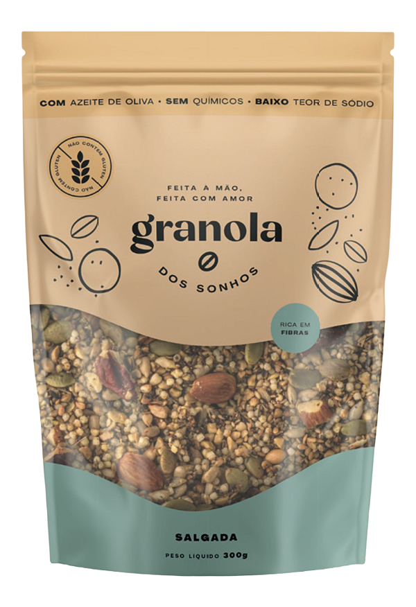 Granola dos Sonhos | Salgada | 300g