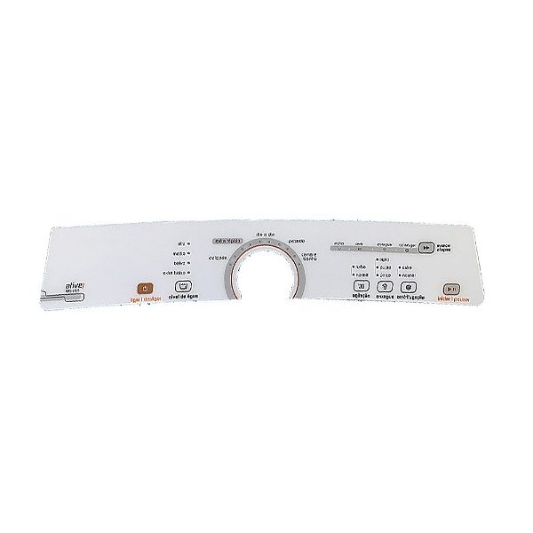 Painel Adesivo Lavadora Brastemp BWG11kg Ative Branco