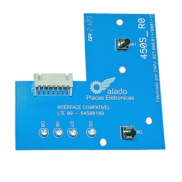 Placa Interface Lavadora Electrolux LTE09 - 64500189 / 64800628