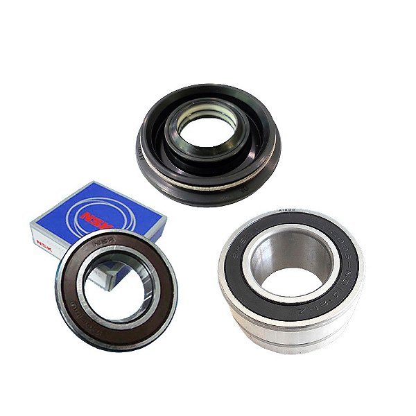 Kit rolamentos e retentor lavadora Electrolux LTD11 LT11F