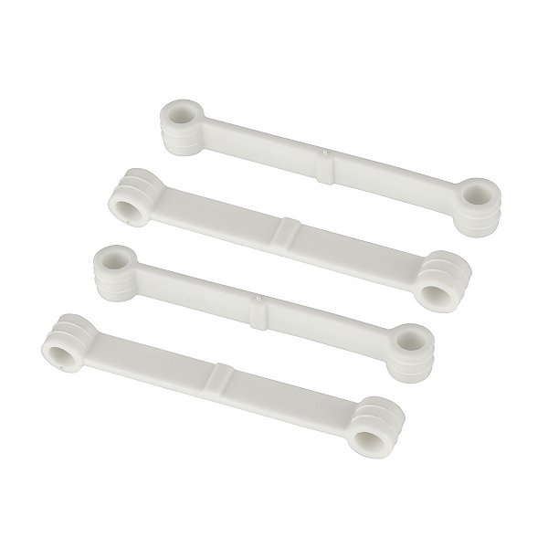 Kit 4 Tirante Branco Lavadora Brastemp Consul